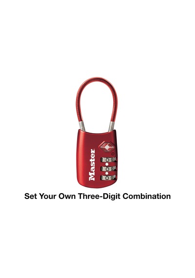Master Lock 4688d Set Your Own Combination Tsa Onaylı Bagaj Kilid Diğer