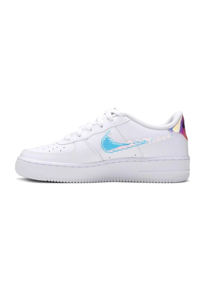 Nike Air Force 1 Lv8 'digital Swoosh' Kadın Sneaker White/multi-color-black White/multi-color-black Nike Air Force 1 Lv8 'digital Swoosh' Kadın Sneaker White/multi-color-black White/multi-color-black