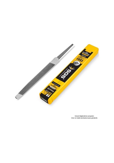 Sgs Üçgen Eğe Regular Kalın Dişli 5" - 130 Mm. - 1 Adet