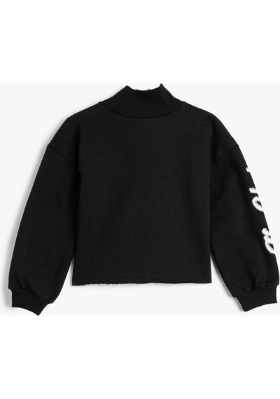 Koton Oversize Balıkçı Yaka Sweatshirt New York Baskılı Şardonlu Siyah 4wkg10459ak 4WKG10459AK999 Siyah Koton Oversize Balıkçı Yaka Sweatshirt New York Baskılı Şardonlu Siyah 4wkg10459ak 4WKG10459AK999 Siyah
