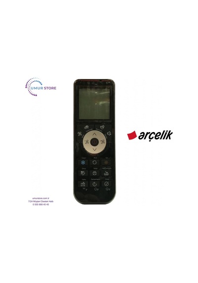 Arçelik 09556 Uyumlu İnverter Klima Kumandası