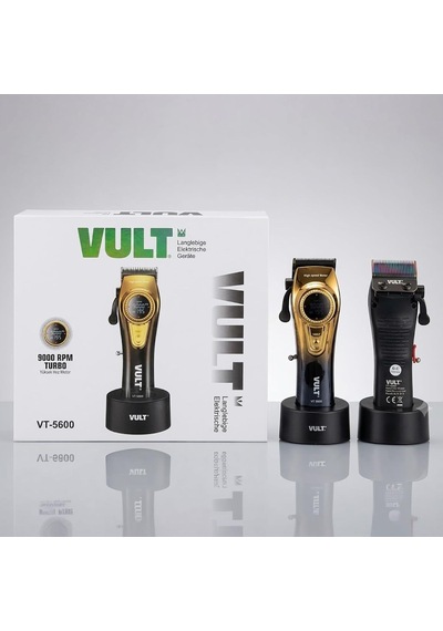 Vult Vt-5600 Profesyonel Kablosuz Tıraş Makinesi - 9000 Rpm Turbo Motor - 4500mah Dev Batarya - 360 Dk Çalışma Süresi - Dijital Lcd Ekran - Saç & Sakal Kesme - 0.1mm Hassasiyet - Altın Seri Vult Vt-5600 Profesyonel Kablosuz Tıraş Makinesi - 9000 Rpm Turbo Motor - 4500mah Dev Batarya - 360 Dk Çalışma Süresi - Dijital Lcd Ekran - Saç & Sakal Kesme - 0.1mm Hassasiyet - Altın Seri