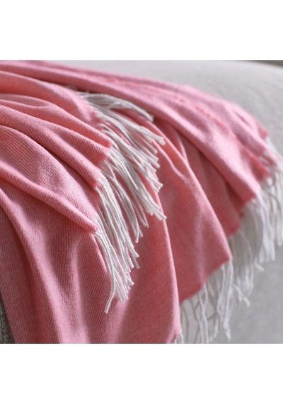 Ikea Holmvı Polar Koltuk Örtüsü Tek Kişilik 120 X 160 Cm Pembe