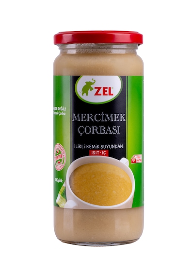 Mercimek Çorbası İlikli Kemik Suyundan 3 Adet 480ml