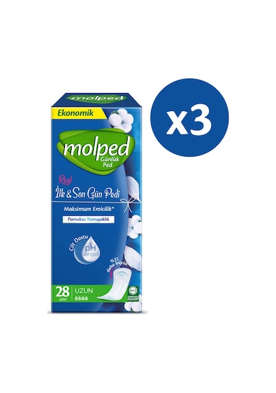 Molped İlk & Son Günlük Pedi Uzun 84 Adet