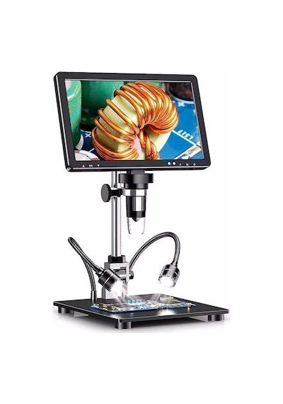 Chd 101 Lcd Ekranlı Dijital Mikroskop 10.1 İnç Ips 2000x Full Hd Hdmı Usb