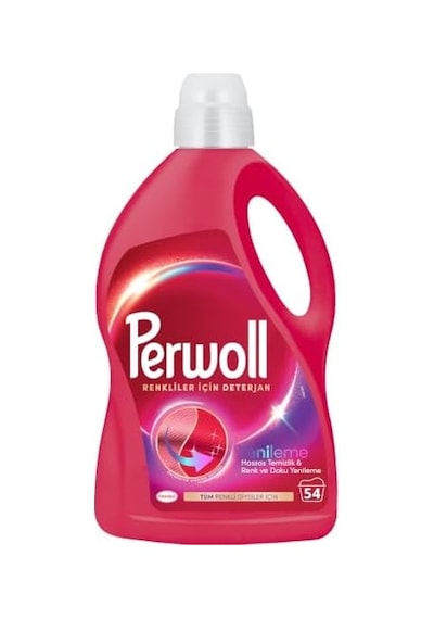 Geliştirilmiş Renkli Sıvı Çamaşır Deterjanı 2970 Ml 0.75 LT - 2.5 LT - 12 KG