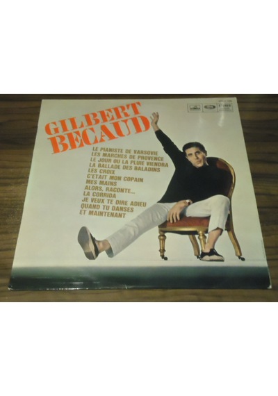 Gılbert Becaud - Gilbert Becaud . LP Chanson
