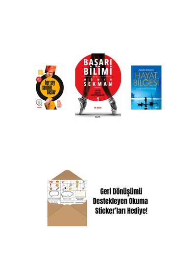 Her Şey Seninle Başlar + Başarı Bilimi + Hayat Bilgesi 2 + Okuma Sticker'ları