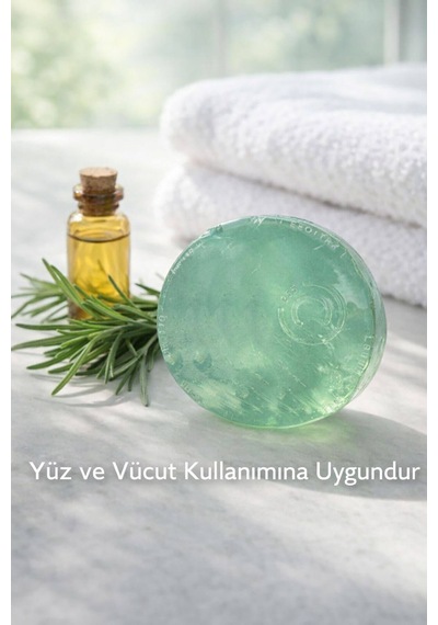 Çay Ağacı Yağlı El Yapımı Doğal Oval Sabun - 100 Gr Çay Ağacı