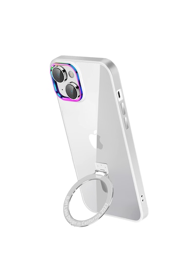 Apple Uyumlu iPhone Buff 13 Bumpermag Kılıf White