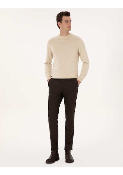 Pierre Cardin Erkek Kahverengi Pantolon Kanvas-chino 50317275-vr029 Kahverengi