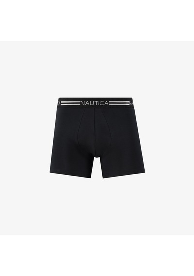 Nautica Erkek Gri Standart Fit 3'lü Boxer Düz X55006t Gri
