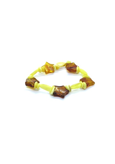 Ambergold Kehribar Bileklik Damla Kehribardan Blk0528