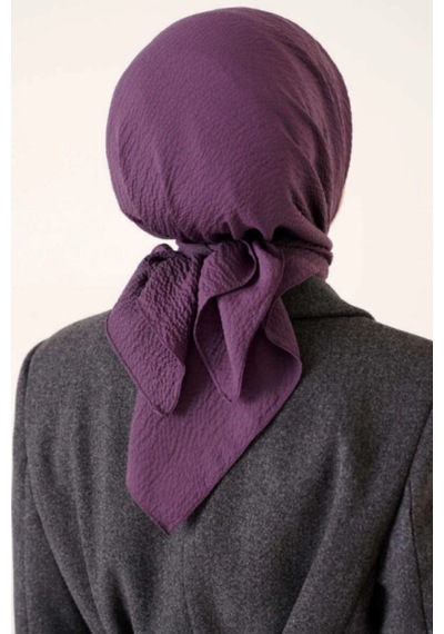 Melodi Scarf Kadın Tesettür Mio Caz Eşarp Hijab Lavanta Lavanta