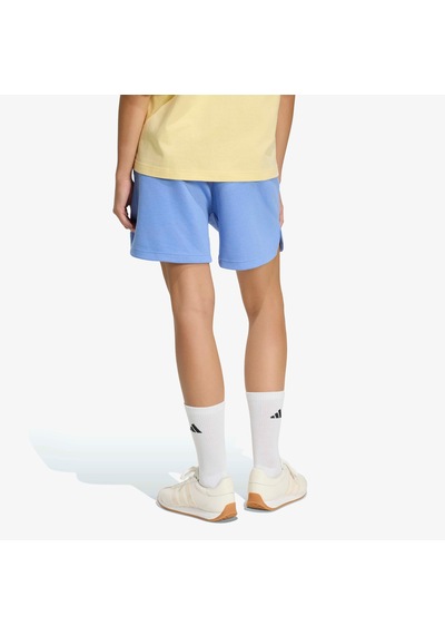 Adidas 3 Stripes Studio Polar Kadın Mavi Antrenman Şortu Hz0866