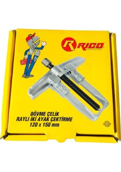 Rico Rc120150 Dövme Çelik Raylı İki Ayak Çektirme 120x150Mm N11.5114