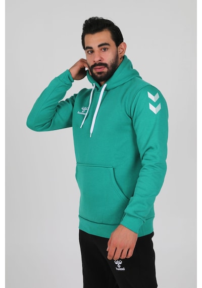 Hummel Armin Pamuklu Hoodie Yeşil