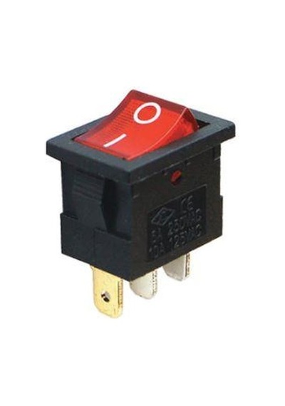 Ic-118 Mini Işıklı Anahtar 3P