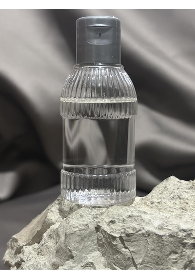 50 Adet 30 Ml Boş Plastik Şişe Om23 Gri Kapak