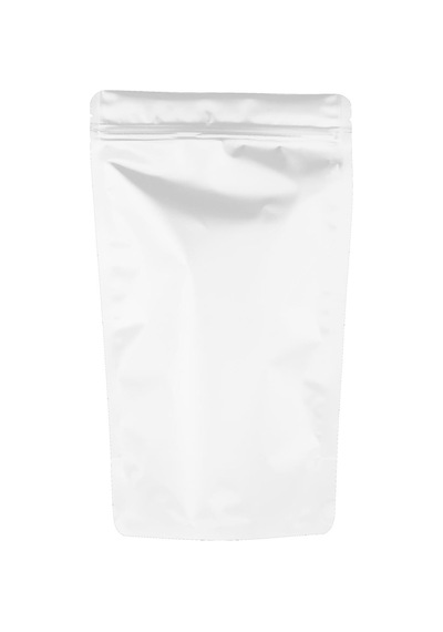 Beyaz Mat Kilitli Doypack Ambalaj 16 X 27 + 4 Cm. 500 Gr. - 1000 Adet