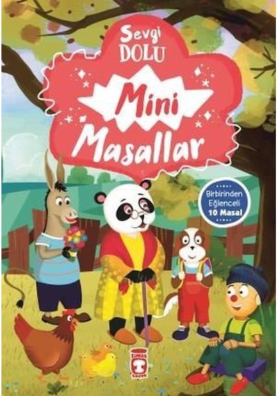 Sevgi Dolu Mini Masallar Seti-Birbirinden Eğlenceli-10 Kitap Takım- Timaş Çocuk