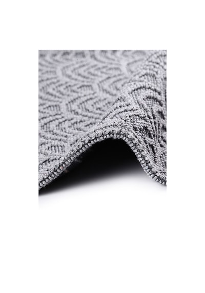 Shell Doğal Pamuklu 2'li Banyo Kilim Seti 60x100+50x60 Cm - Gri