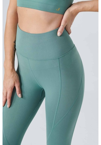 Jerf Pine Yüksek Bel & Toparlayıcı Tayt Natural Yeşil
