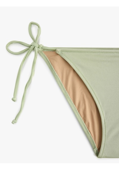 Koton Yanları İpli Üçgen Bikini Altı Yeşil 6sak00018mm