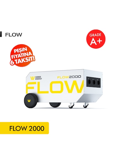 Werer Energy 2000w Flow Taşınabilir Güç İstasyonu