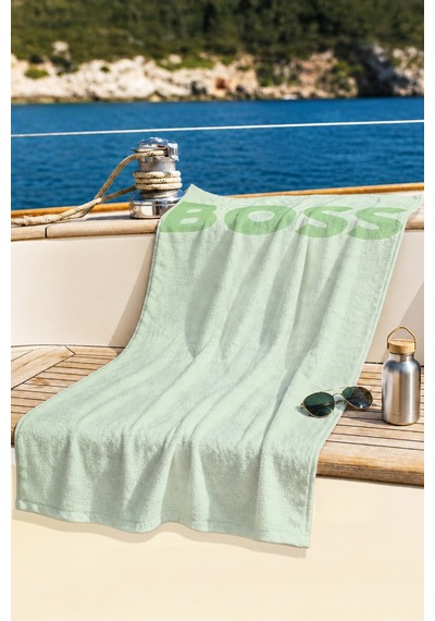 Yeşil Çizgili Boss Yazı Detaylı Plaj Havlusu-minimalist Pastel Modern Hızlı Kuruyan Mikrofiber Havlu Dumanlı Köpüğü Yeşil Çizgili Boss Yazı Detaylı Plaj Havlusu-minimalist Pastel Modern Hızlı Kuruyan Mikrofiber Havlu Dumanlı Köpüğü