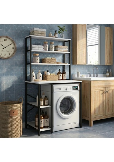 Kenzlife Çamaşır Kurutma Makinesi Dolabı Istranca Byzsyh 180 070 60 Mat Suntalam Metal Siyah Boya Kenzlife Çamaşır Kurutma Makinesi Dolabı Istranca Byzsyh 180 070 60 Mat Suntalam Metal Siyah Boya
