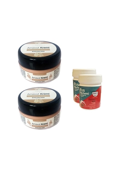 Three Brand Arnavut Kremi 2 Adet + Rus Merhemi 50 Ml 2 Adet