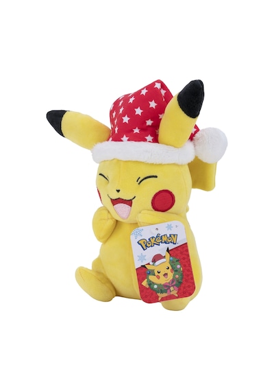Pokemon Peluş Figür Noel Seri - Pikachu 20cm