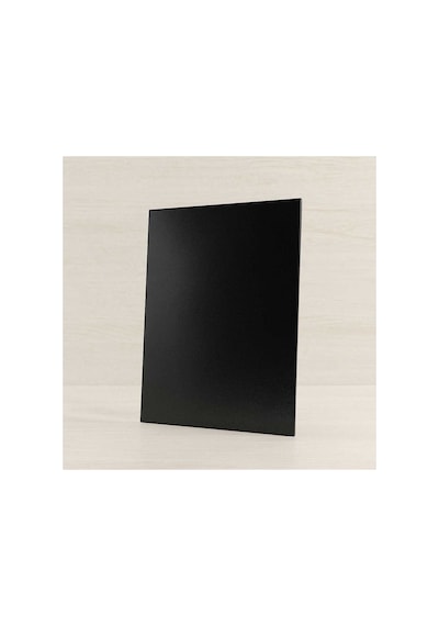 96 X 26 Siyah Seramik Cam Black Ceramic Glass 1200 C Isıya Dayanıklı Radyant Soba Camı