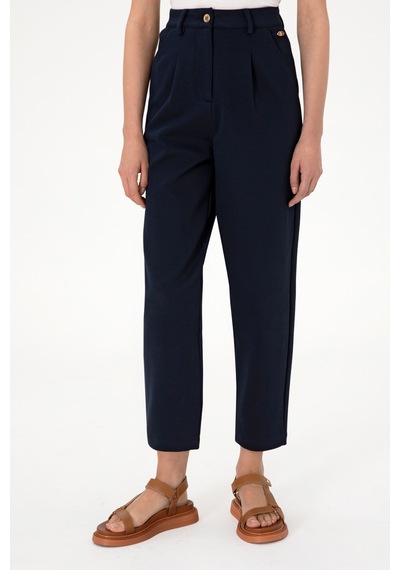U.S. Polo Assn. Kadın Lacivert Örme Pantolon 50292417-VR033