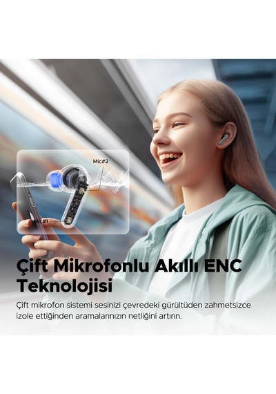 Soundpeats Clear Bluetooth 5.3 Kulak İçi Kulaklık
