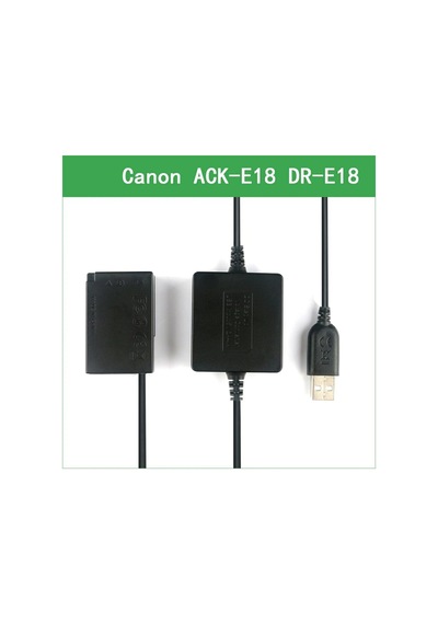 Canon Lp-E17 Dummy Dr-E18 Batarya Eos 77D 200D 250D 750D 760D