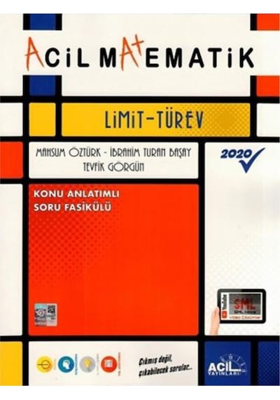 2022 Acil Matematik Limit Türev -  Acil Yayınları