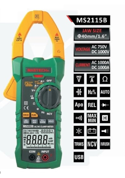 Mastech Ms2115b Dijital Pensampermetre