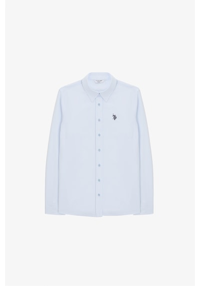 U.S. Polo Assn. U.s. Polo Assn. Kadın Açık Mavi Gömlek Basic 50324791-vr003 Acık Mavı