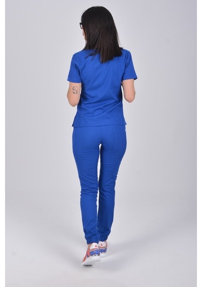 Saks Mavi Atlantis Model Soft Likralı Jogger Hemşire Doktor Scrubs Üniforma Takım Saks Mavi Saks Mavi Saks Mavi Atlantis Model Soft Likralı Jogger Hemşire Doktor Scrubs Üniforma Takım Saks Mavi Saks Mavi