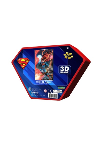 Prime 3d - Superman - 300 Parça Puzzle - Metal Kutu
