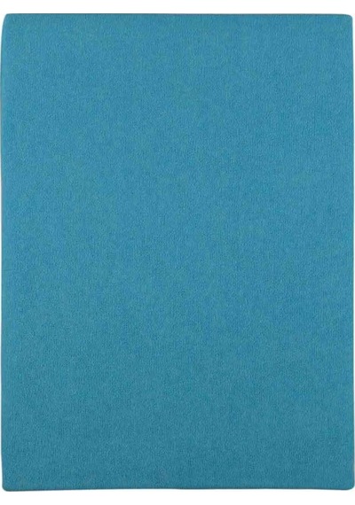 Bebesi Çift Kişilik Havlu Çarşaf Takımı Renk Turkuaz Mavisi 150x200 Cm Turkuaz