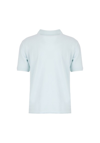 Dockers Açık Mavi Erkek Slim Fit Logo Baskılı Polo T-shirt A1159-70