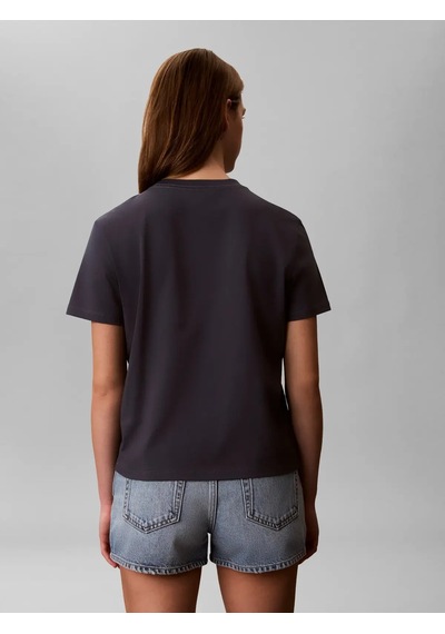 Calvin Klein Calvin Klien Ss Classıc Handwrıtı, 4xn Gri Kadın T-shirt