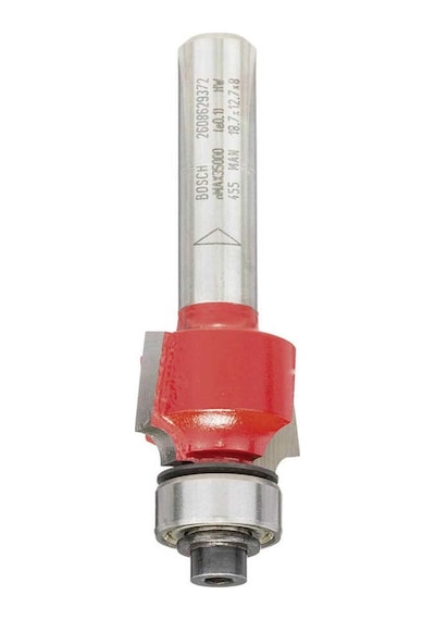 Bosch Expert Serisi Ahşap İçin Çift Oluklu, Sert Metal Bilye Yataklı Yuvarlama Frezesi 8*3*55mm