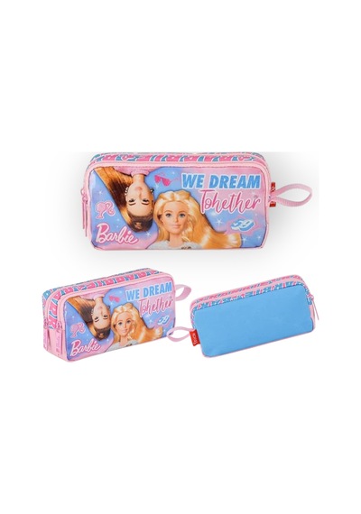 BARBİE Çekçekli Anaokulu Çantası Ve Barbie Kalem Çantası ,sanslı Suluk Matara