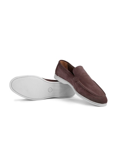 Facile Süet Hakiki Deri Erkek Günlük Ayakkabı Loafer Ayakkabı