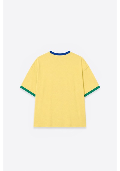 Fıfa World Cup 26 Brezilya Oversize Tişört Sarı